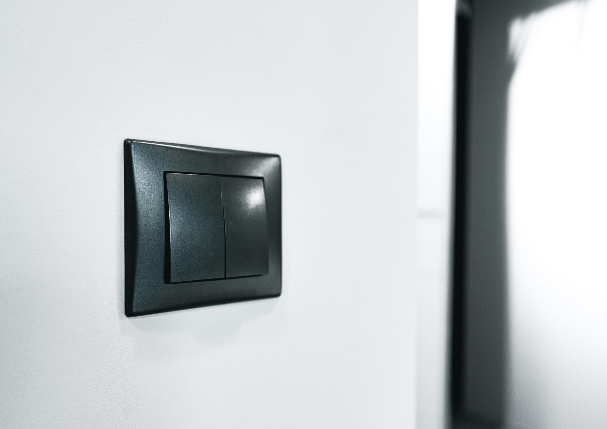 black nickel light switch