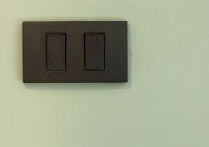 black nickel light switch