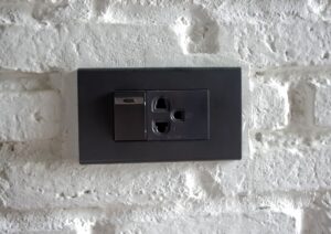 black nickel light switch